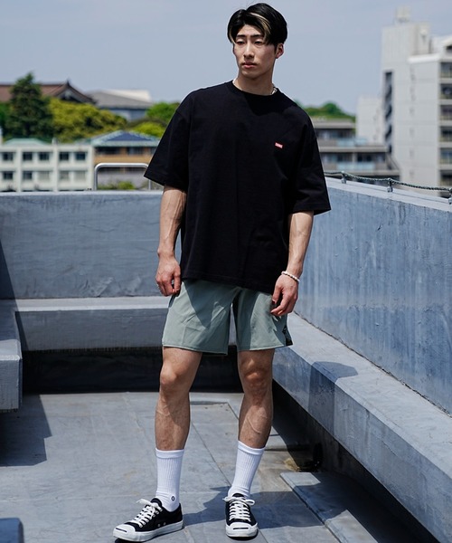 CHUMS(チャムス)の「【ムラサキスポーツ別注】CHUMS/チャムス ヘビーウエイト オーバーサイズ バックプリントTシャツ/クルーネック コットンTee CH01-2256(Tシャツ/カットソー・メンズ・ベージュ/ホワイト/ブラック・M/S/L/XL)」の11枚目の写真