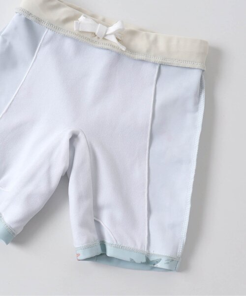 apres les cours（アプレレクール）の「きょうりゅう・サメ柄ボクサー水着＿UVカット（水着・キッズ・アイボリー/サックスブルー・80/90/100/110/120）」の15枚目の写真