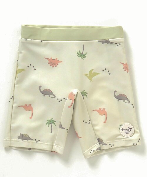 apres les cours（アプレレクール）の「きょうりゅう・サメ柄ボクサー水着＿UVカット（水着・キッズ・アイボリー/サックスブルー・80/90/100/110/120）」の18枚目の写真