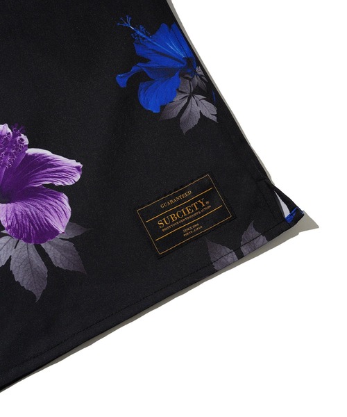 Subciety（サブサエティ）の「FLOWER PATTERN SHIRT（シャツ/ブラウス・メンズ・ブラック系その他/ブラック・SMALL/MEDIUM/LARGE/X-LARGE）」の5枚目の写真