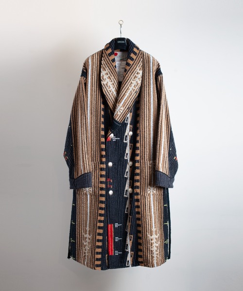 SEVESKIG（セヴシグ）の「SEVESKIG/セブシグ/Native gown coat