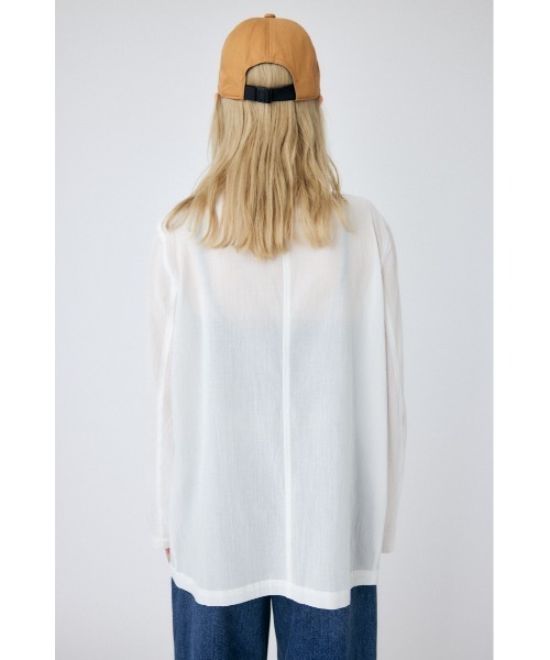 MOUSSY（マウジー）の「OVERSIZE SHEER ジャケット（テーラード