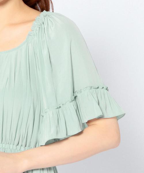 Another Edition（アナザーエディション）の「CRXデシンタックワンピース/CRX  デシン タック  OP（ワンピース・レディース・ベージュ/ライトブルー・フリー）」の13枚目の写真