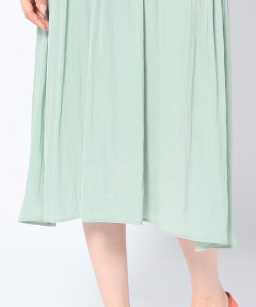 Another Edition（アナザーエディション）の「CRXデシンタックワンピース/CRX  デシン タック  OP（ワンピース・レディース・ベージュ/ライトブルー・フリー）」の8枚目の写真