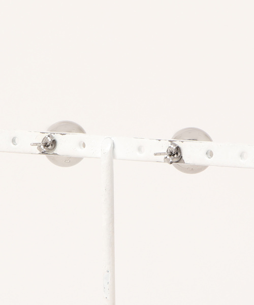 voov(ブーブ)の「【金属アレルギー対応】12mm シンプル ボールモチーフ サージカルステンレスピアス(ピアス(両耳用)・レディース・シルバー/ゴールド・フリー)」の15枚目の写真
