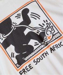 愛*ん様 80s キースヘリング　FREE SOUTH AFRICA Tシャツ 楽天市場】VINTAGE KEITH HARING FREE SOUTH AFRICA TEE SIZE M