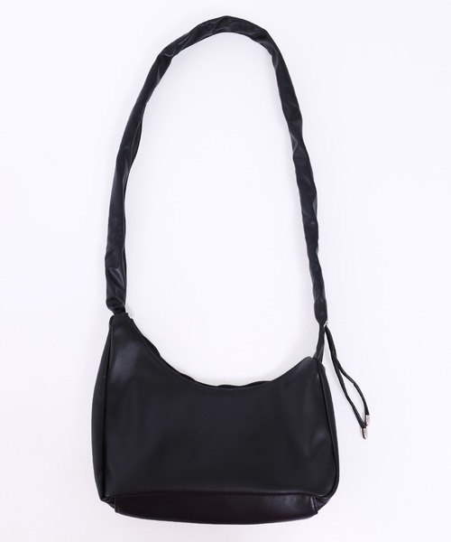 PHILLY(フィリー)の「2WAYギャザーリボンバッグ(ショルダーバッグ・レディース・アイボリー/ブラック・FREE)」の3枚目の写真