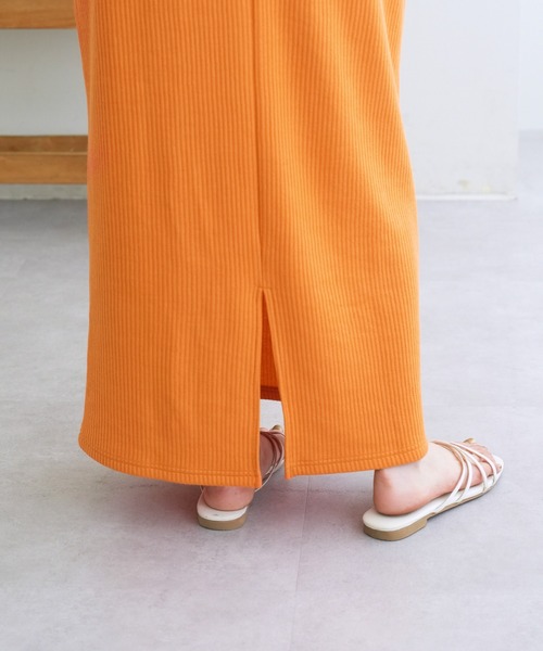 DISCOAT(ディスコート)の「【S~XLサイズ展開】ワッフルナロースカート《WEB限定》(スカート・レディース・アイボリー/ブラック/ブルー/オレンジ系その他2/ブラウン/グレイッシュベージュ/オレンジ・SMALL/MEDIUM/LARGE/X-LARGE)」の18枚目の写真