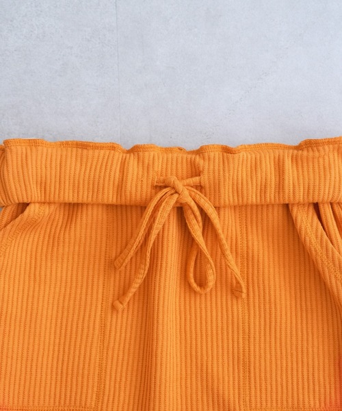 DISCOAT(ディスコート)の「【S~XLサイズ展開】ワッフルナロースカート《WEB限定》(スカート・レディース・アイボリー/ブラック/ブルー/オレンジ系その他2/ブラウン/グレイッシュベージュ/オレンジ・SMALL/MEDIUM/LARGE/X-LARGE)」の22枚目の写真