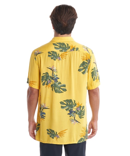 Quiksilver(クイックシルバー)の「THE FLORAL SS/クイックシルバー半袖総柄シャツ(シャツ/ブラウス・メンズ・ブラック/ホワイト/イエロー・MEDIUM/LARGE/X-LARGE/SMALL)」の20枚目の写真