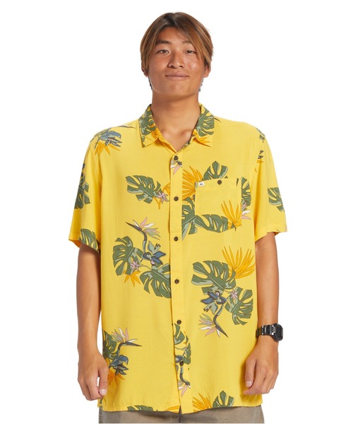 Quiksilver(クイックシルバー)の「THE FLORAL SS/クイックシルバー半袖総柄シャツ(シャツ/ブラウス・メンズ・ブラック/ホワイト/イエロー・MEDIUM/LARGE/X-LARGE/SMALL)」の21枚目の写真