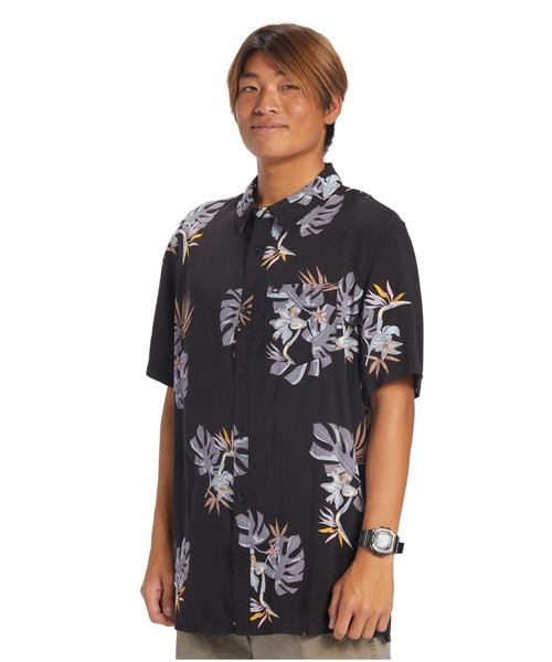 Quiksilver(クイックシルバー)の「THE FLORAL SS/クイックシルバー半袖総柄シャツ(シャツ/ブラウス・メンズ・ブラック/ホワイト/イエロー・MEDIUM/LARGE/X-LARGE/SMALL)」の16枚目の写真