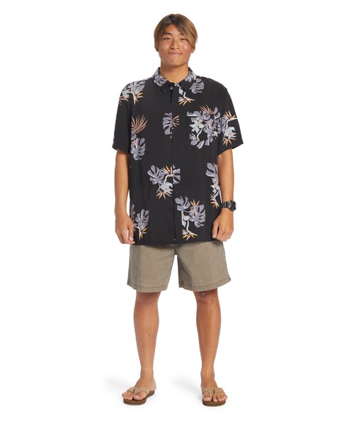 Quiksilver(クイックシルバー)の「THE FLORAL SS/クイックシルバー半袖総柄シャツ(シャツ/ブラウス・メンズ・ブラック/ホワイト/イエロー・MEDIUM/LARGE/X-LARGE/SMALL)」の17枚目の写真