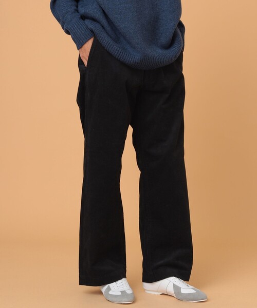 BEAMS LIGHTS（ビームスライツ）の「BEAMS LIGHTS / コーデュロイ トラウザー（スラックス・メンズ・ブラック/ライトブラウン・SMALL/MEDIUM/LARGE）」の3枚目の写真