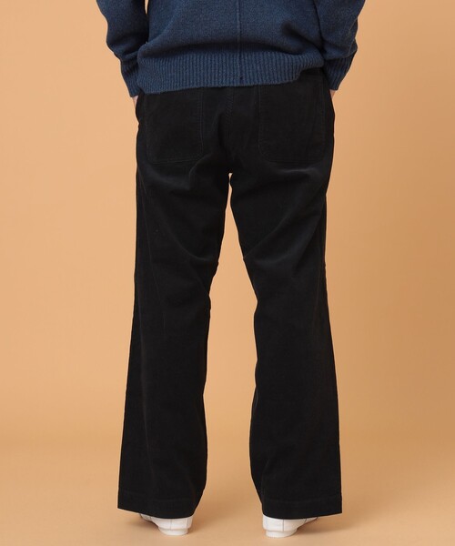 BEAMS LIGHTS（ビームスライツ）の「BEAMS LIGHTS / コーデュロイ トラウザー（スラックス・メンズ・ブラック/ライトブラウン・SMALL/MEDIUM/LARGE）」の6枚目の写真