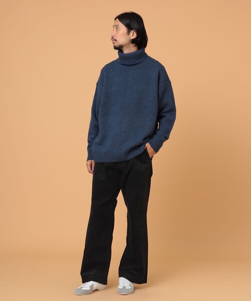 BEAMS LIGHTS（ビームスライツ）の「BEAMS LIGHTS / コーデュロイ トラウザー（スラックス・メンズ・ブラック/ライトブラウン・SMALL/MEDIUM/LARGE）」の8枚目の写真