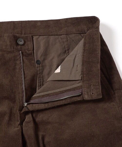 BEAMS LIGHTS（ビームスライツ）の「BEAMS LIGHTS / コーデュロイ トラウザー（スラックス・メンズ・ブラック/ライトブラウン・SMALL/MEDIUM/LARGE）」の22枚目の写真