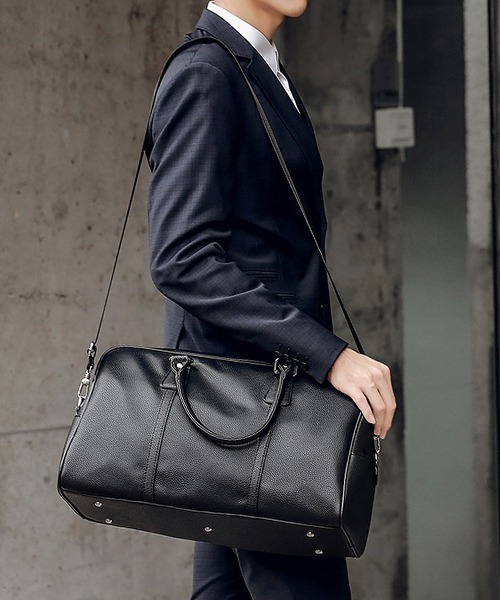 【セール】F&D : Travel Design PU Bag（ショルダーバッグ）｜Fun & Daily（ファンアンドデイリー）