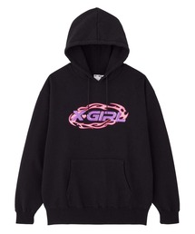 X-girl | TRIBAL OVAL LOGO SWEAT HOODIE(パーカー)