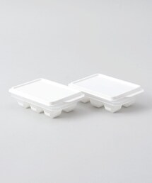 212 KITCHEN STORE（トゥワントゥキッチンストア）の「冷た倶楽部 取り出しやすいアイストレー6個取り (蓋付) 2個組（食器）」