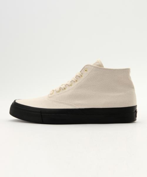ANATOMICA(アナトミカ)の「WAKOUWA / CANVAS DECK SHOES Hi(モカシン/デッキシューズ・メンズ・ナチュラル/ネイビー・27.0cm/25.5cm/26.5cm/26.0cm)」の6枚目の写真