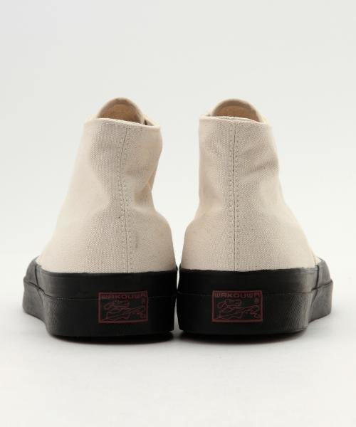 ANATOMICA(アナトミカ)の「WAKOUWA / CANVAS DECK SHOES Hi(モカシン/デッキシューズ・メンズ・ナチュラル/ネイビー・27.0cm/25.5cm/26.5cm/26.0cm)」の9枚目の写真
