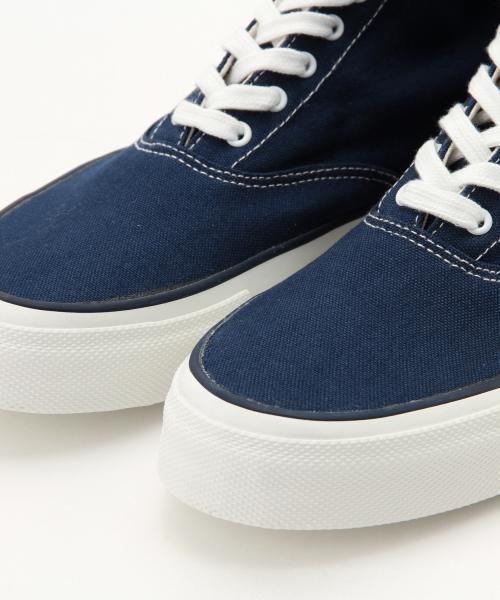 ANATOMICA(アナトミカ)の「WAKOUWA / CANVAS DECK SHOES Hi(モカシン/デッキシューズ・メンズ・ナチュラル/ネイビー・27.0cm/25.5cm/26.5cm/26.0cm)」の10枚目の写真