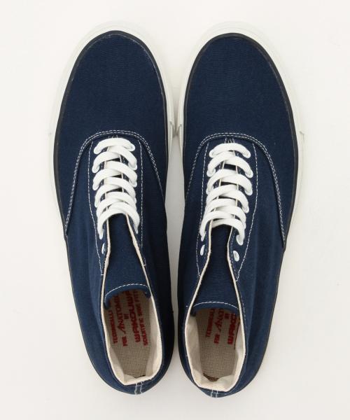 ANATOMICA(アナトミカ)の「WAKOUWA / CANVAS DECK SHOES Hi(モカシン/デッキシューズ・メンズ・ナチュラル/ネイビー・27.0cm/25.5cm/26.5cm/26.0cm)」の13枚目の写真