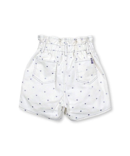 ZIDDY（ジディ）の「ZIDDY/ハート刺繍ショートパンツ(130~160cm)（その他パンツ・キッズ・ブラック系その他/ホワイト系その他・130cm/140cm/150cm/160cm）」の9枚目の写真