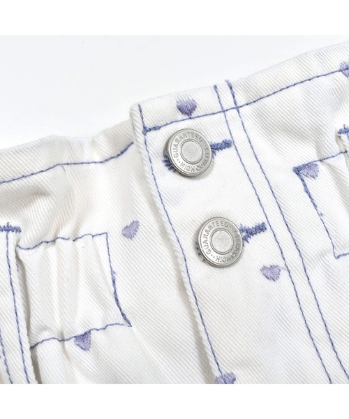 ZIDDY（ジディ）の「ZIDDY/ハート刺繍ショートパンツ(130~160cm)（その他パンツ・キッズ・ブラック系その他/ホワイト系その他・130cm/140cm/150cm/160cm）」の10枚目の写真