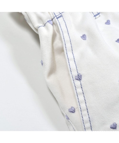 ZIDDY（ジディ）の「ZIDDY/ハート刺繍ショートパンツ(130~160cm)（その他パンツ・キッズ・ブラック系その他/ホワイト系その他・130cm/140cm/150cm/160cm）」の11枚目の写真