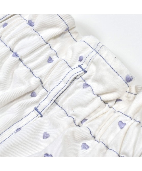 ZIDDY（ジディ）の「ZIDDY/ハート刺繍ショートパンツ(130~160cm)（その他パンツ・キッズ・ブラック系その他/ホワイト系その他・130cm/140cm/150cm/160cm）」の13枚目の写真