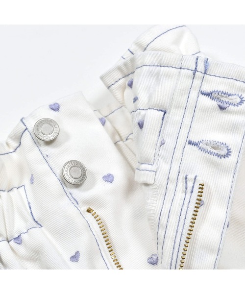 ZIDDY（ジディ）の「ZIDDY/ハート刺繍ショートパンツ(130~160cm)（その他パンツ・キッズ・ブラック系その他/ホワイト系その他・130cm/140cm/150cm/160cm）」の15枚目の写真