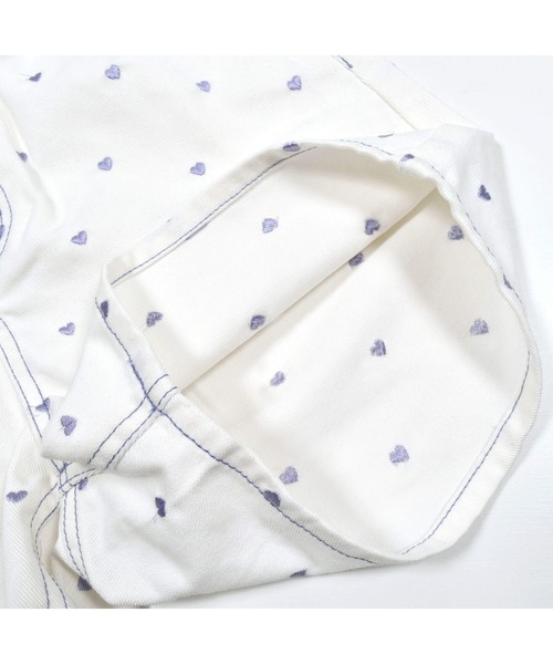 ZIDDY（ジディ）の「ZIDDY/ハート刺繍ショートパンツ(130~160cm)（その他パンツ・キッズ・ブラック系その他/ホワイト系その他・130cm/140cm/150cm/160cm）」の17枚目の写真