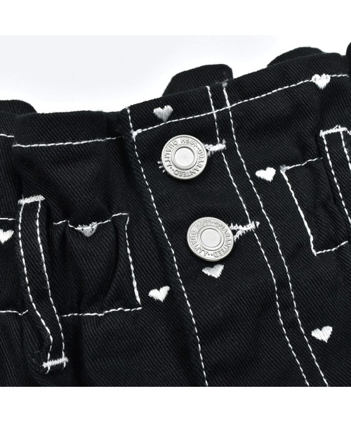 ZIDDY（ジディ）の「ZIDDY/ハート刺繍ショートパンツ(130~160cm)（その他パンツ・キッズ・ブラック系その他/ホワイト系その他・130cm/140cm/150cm/160cm）」の20枚目の写真