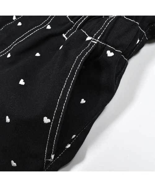 ZIDDY（ジディ）の「ZIDDY/ハート刺繍ショートパンツ(130~160cm)（その他パンツ・キッズ・ブラック系その他/ホワイト系その他・130cm/140cm/150cm/160cm）」の21枚目の写真