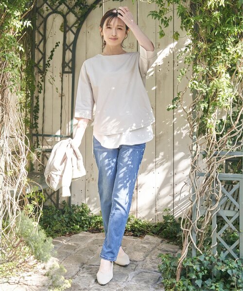 ikka（イッカ）の「洗えるニットペタンコパンプス（パンプス・レディース・ブラック/ベージュ/ブラウン/ライトグレー/グリーン/その他1・M/L）」の11枚目の写真