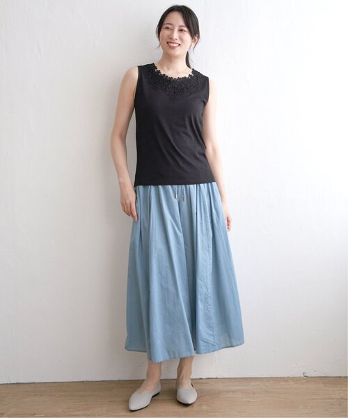 ikka（イッカ）の「洗えるニットペタンコパンプス（パンプス・レディース・ブラック/ベージュ/ブラウン/ライトグレー/グリーン/その他1・M/L）」の19枚目の写真