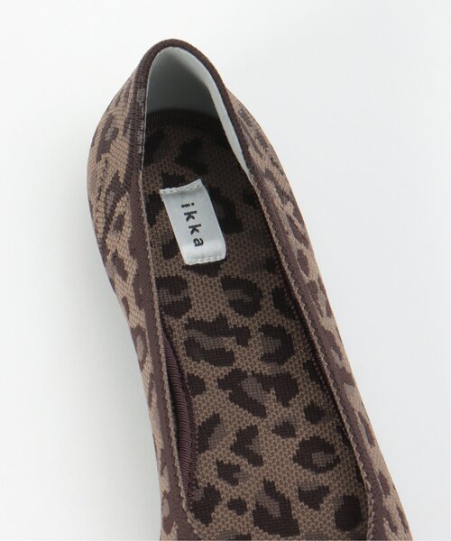 ikka（イッカ）の「【洗える】ニットペタンコパンプス（パンプス・レディース・ブラック/ベージュ/ブラウン/ライトグレー/グリーン/その他1・M/L）」の18枚目の写真