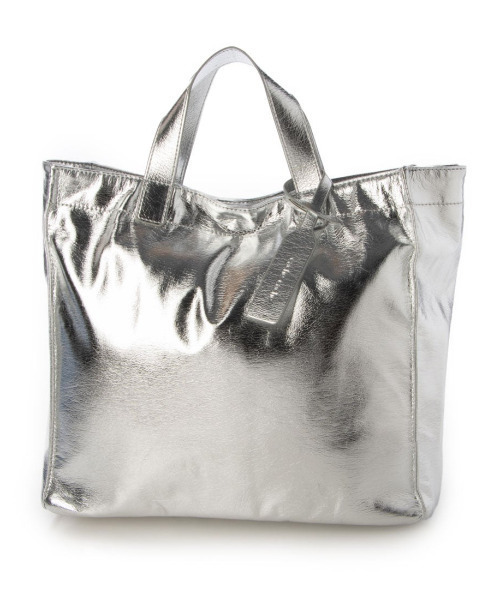 cache cache(カシュ カシュ)の「カシュカシュ cachecache / ソフトメタリックショッパートート(トートバッグ・レディース・シルバー/シルバー系その他/ゴールド・FREE)」の18枚目の写真