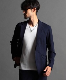 NICOLE CLUB FOR MEN | ストレッチジャカードジャケット(その他アウター)