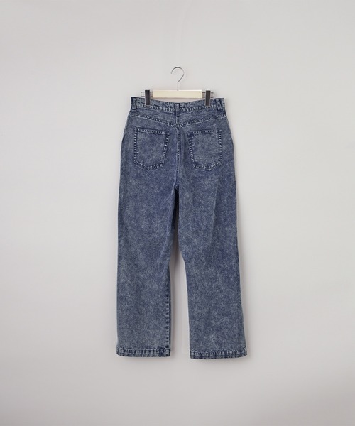 SERACE】Loose silhouette vintage denim wide pants / ルーズ