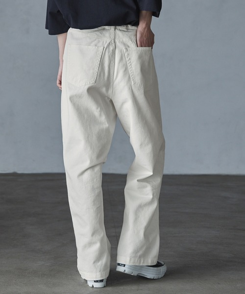 SERACE】Loose silhouette vintage denim wide pants / ルーズ 
