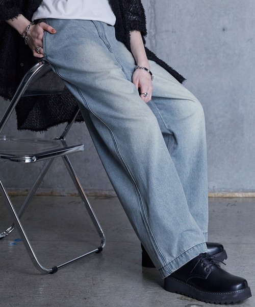 cygne シーニュ　デニム　Laurent サイズ0 ワイドデニム　パンツ 575589170f54694e8b8a990acc1639