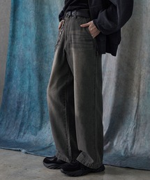 SERACE（セラス）の「【SERACE】Loose silhouette vintage denim wide pants / ルーズシルエットヴィンテージデニムワイドパンツ（デニムパンツ）」