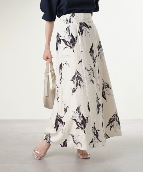 natural couture(ナチュラルクチュール)の「長さ変えれるアソート柄スカート(スカート・レディース・その他1/その他2/その他3・FREE)」の7枚目の写真