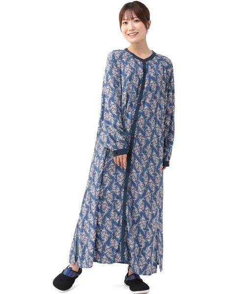 チチカカ（チチカカ）の「ペイズリープリントワンピース（ワンピース・レディース・ブルー/グリーン/ネイビー・FREE）」の11枚目の写真