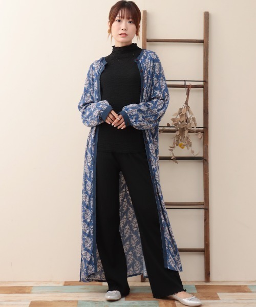 チチカカ（チチカカ）の「ペイズリープリントワンピース（ワンピース・レディース・ブルー/グリーン/ネイビー・FREE）」の8枚目の写真