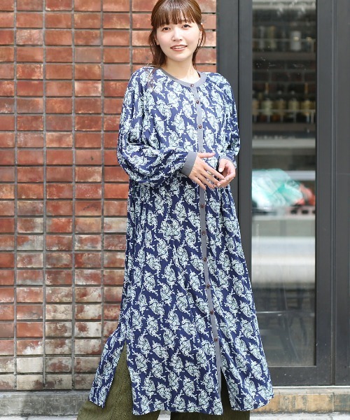 【セール】ペイズリープリントワンピース（ワンピース）｜チチカカ（チチカカ）