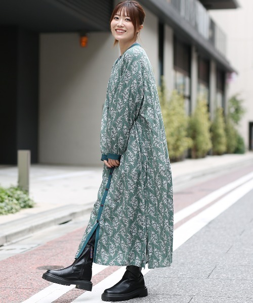 チチカカ（チチカカ）の「ペイズリープリントワンピース（ワンピース・レディース・ブルー/グリーン/ネイビー・FREE）」の21枚目の写真